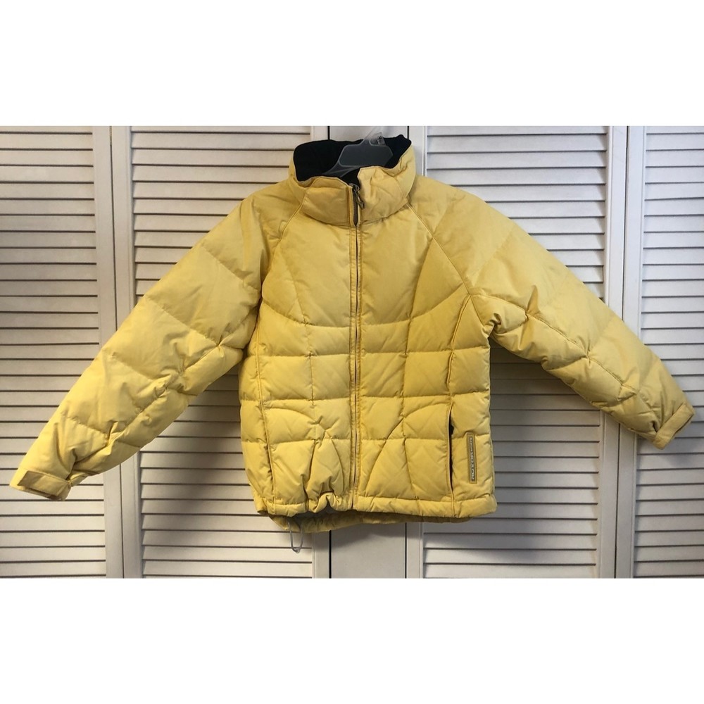 Couloir size 10 ski winter coat Jacket pale yellow